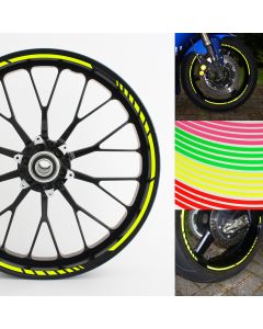 Felgenrandaufkleber GP NEON