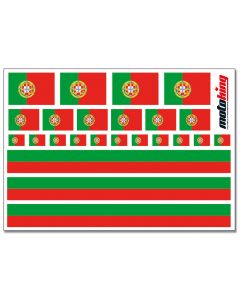 Flaggenaufkleber - Portugal
