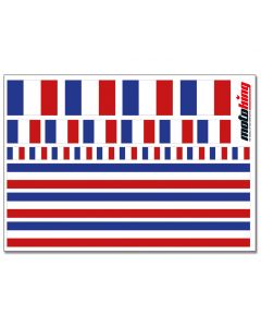 Flaggenaufkleber - Frankreich