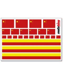 Flaggenaufkleber - China