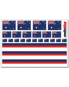 Flaggenaufkleber - Australien
