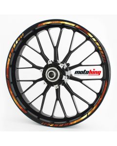 Felgenrandaufkleber RS Feuer Design