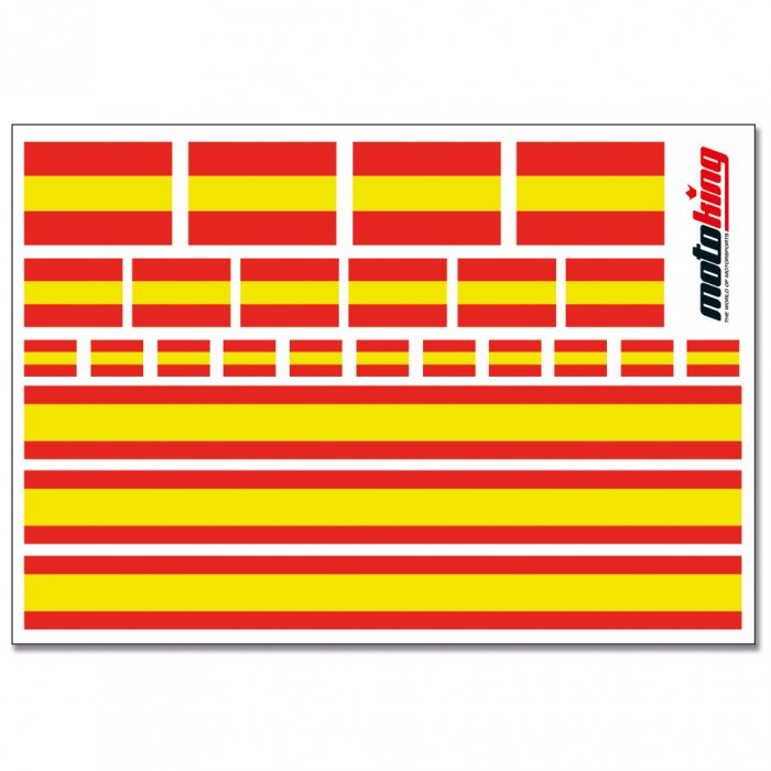 Flaggenaufkleber - Spanien main product photo