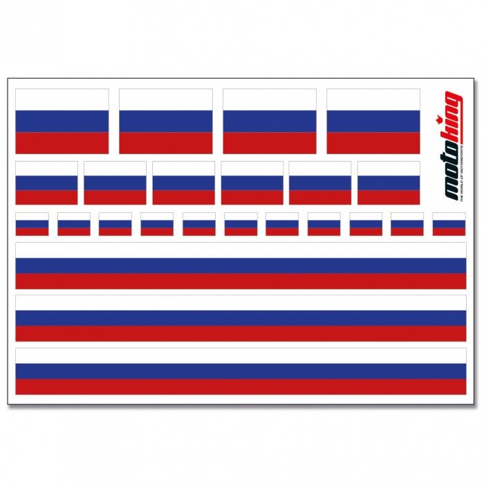Flaggenaufkleber - Russland main product photo