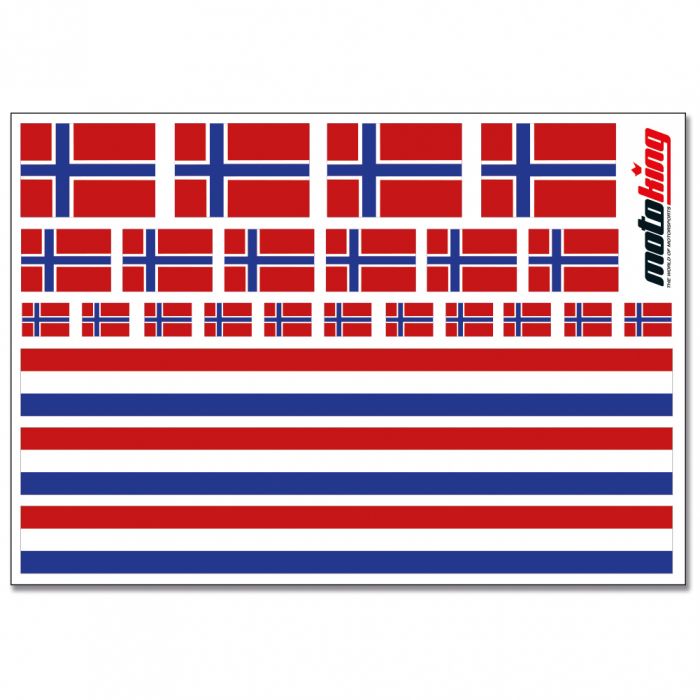 Flaggenaufkleber - Norwegen main product photo
