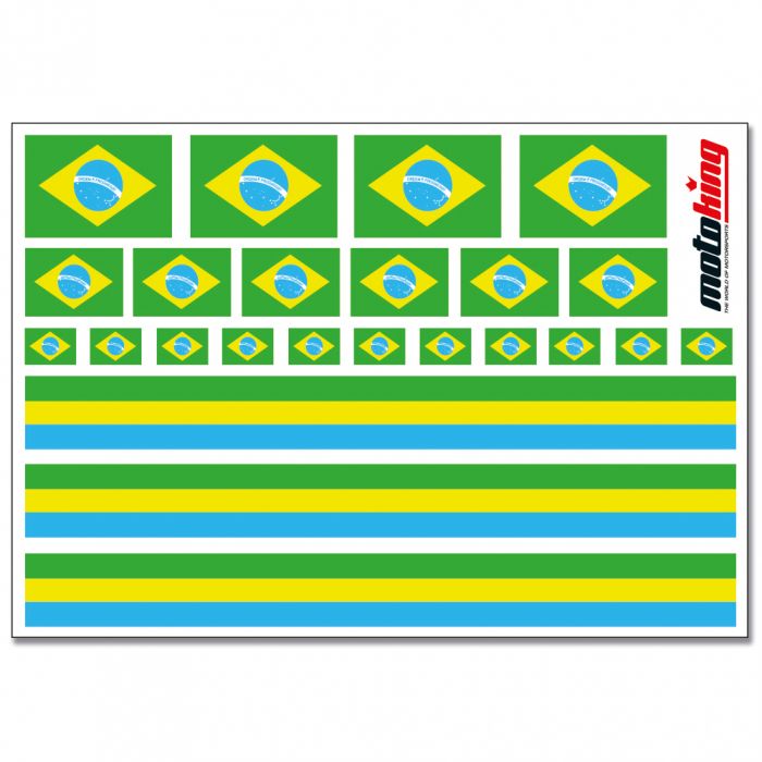 Flaggenaufkleber - Brasilien main product photo