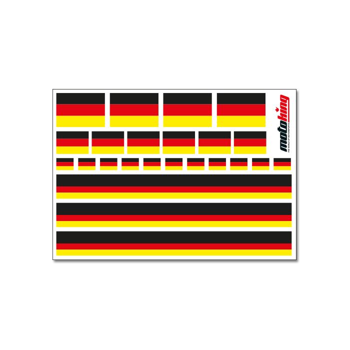 Flaggenaufkleber - Deutschland main product photo